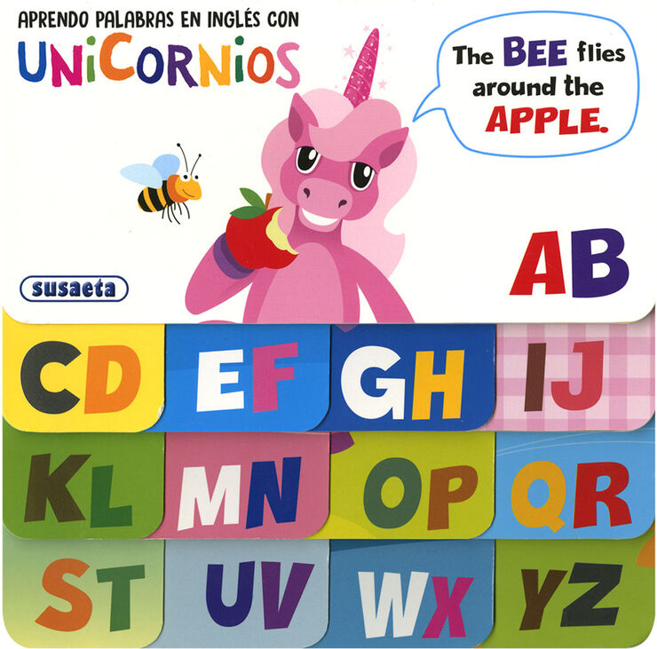 Unicornios. Aprendo los números en inglés con Unicornios