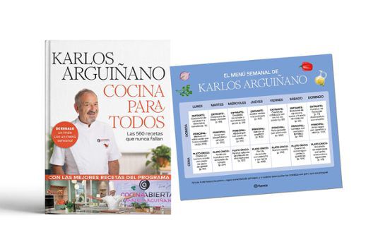 Cocina para todos + im&aacute;n men&uacute; semanal