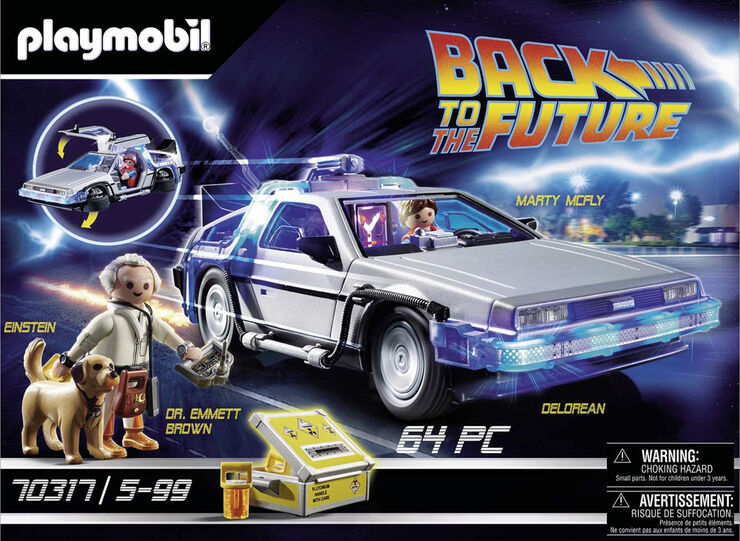 Playmobil Back to the future Cotxe 70317