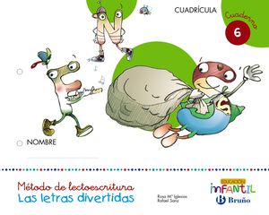 Letras Divertidas 6 Cuadrcula Infantil