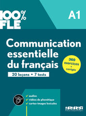 100% FLE – Communication essentielle du français A1 – Livre + didierfle.app