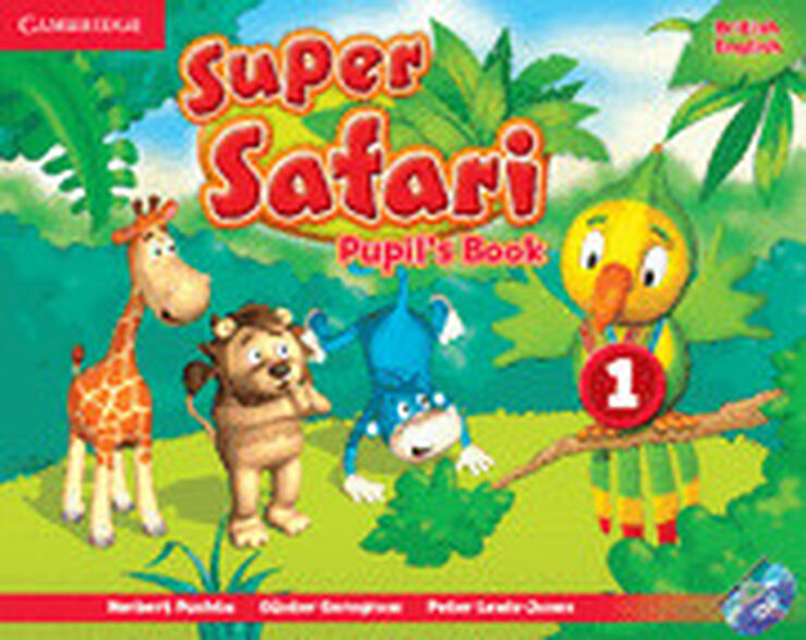 Super Safari Level 1 Pupil'S book With Dvd-Rom