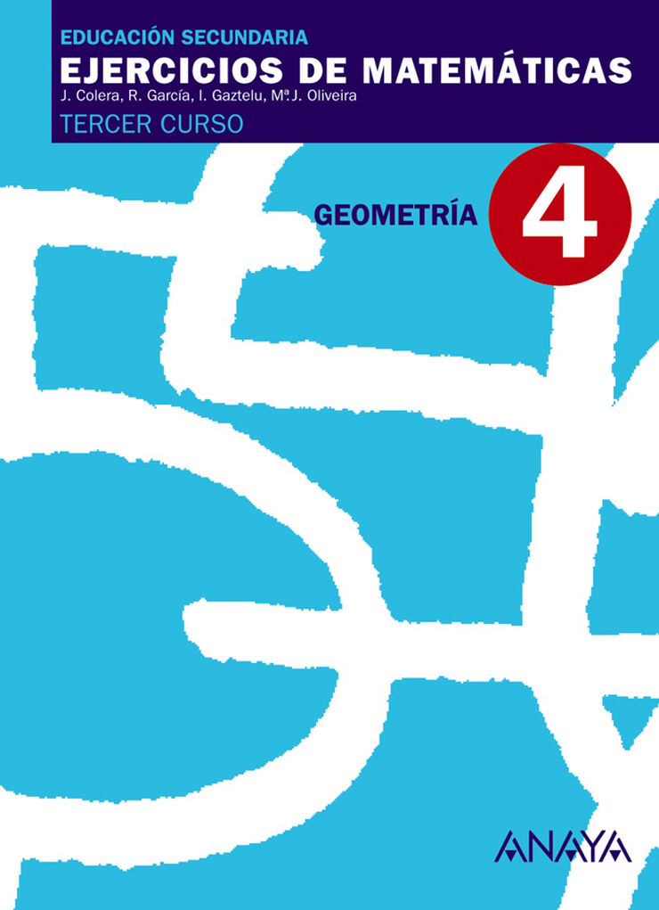 Ejercicios de matem&aacute;ticas. Geometr&iacute;a 4 - 3&ordm; ESO