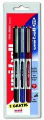 Roller Uni-ball Eye Micro negro, azul y rojo