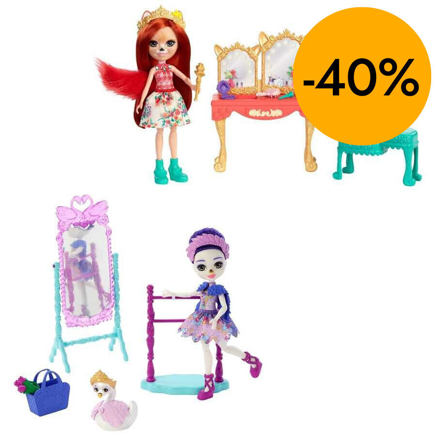 Mu&ntilde;eca con Set de Juego surtido Enchantimals