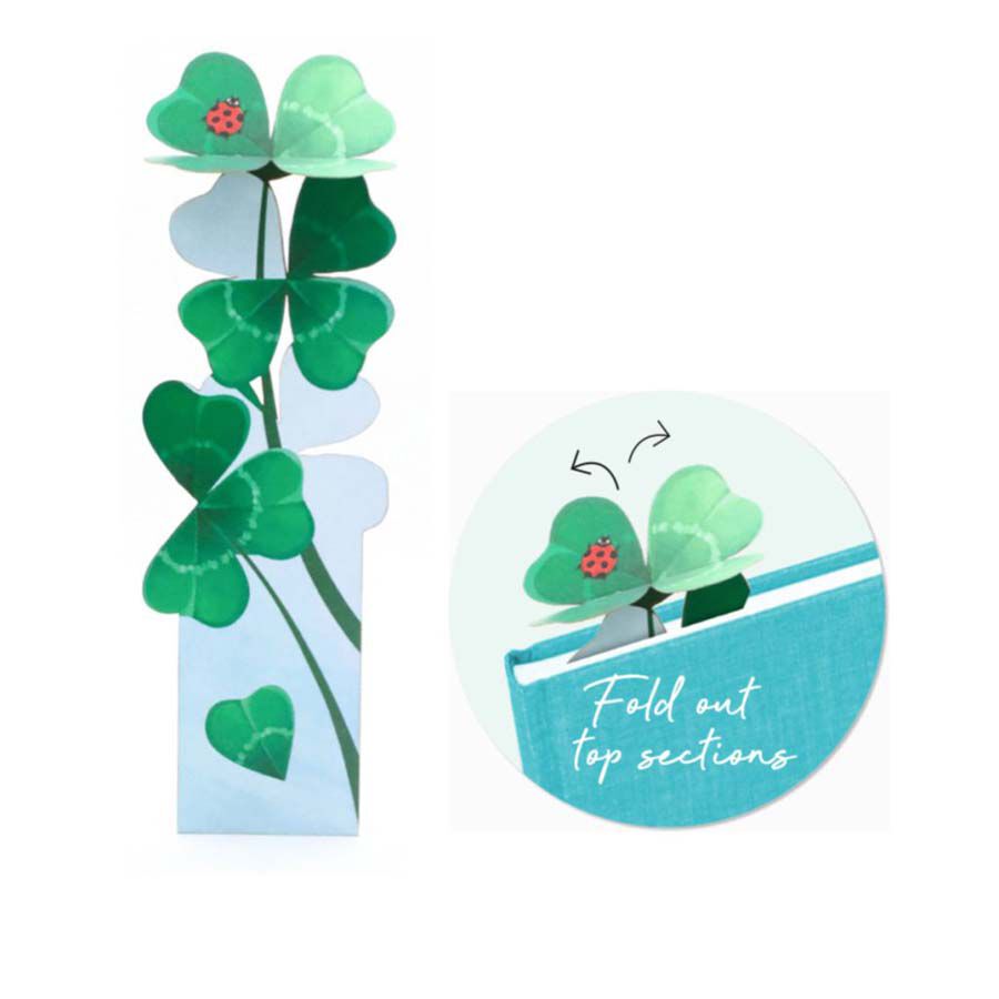 Punto de Libro Origamo Buena Suerte