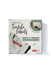 Cinta textil termoadhesiva Colop E-Mark Go 15mm x 8m