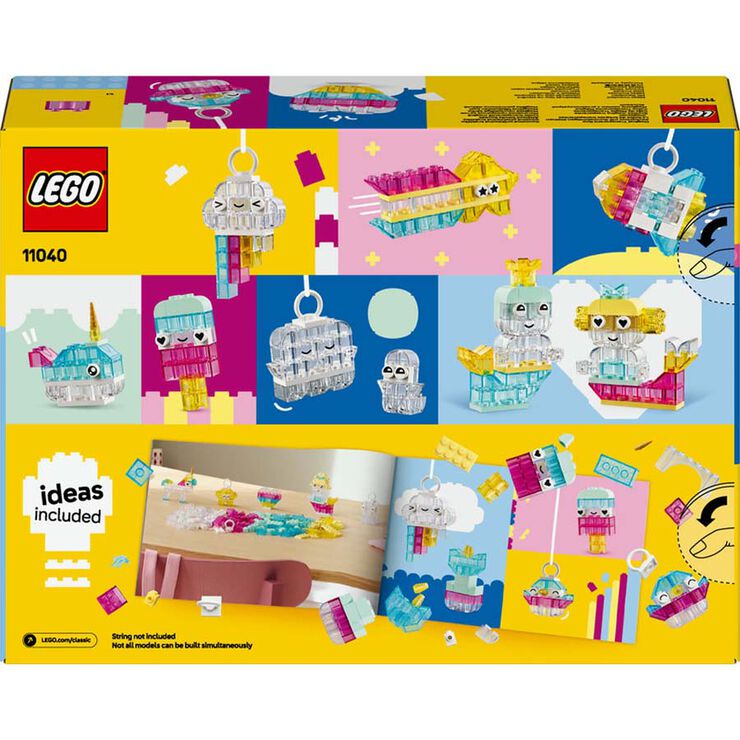 LEGO® LEGO Classic Caja de Magia Transparente 11040