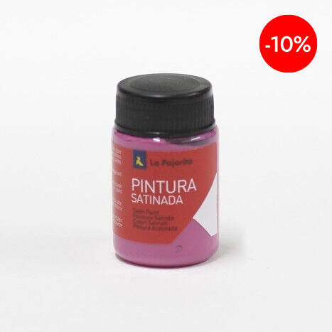 Pintura setinada La Pajarita 35ml magenta