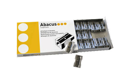 Sacapuntas Abacus metalico simple 24 unidades Sacapuntas Abacus metalico simple 24 unidades