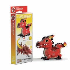 Puzle 3D Eugy Drag&oacute;n rojo