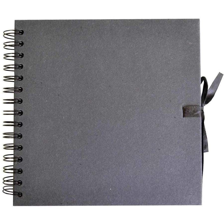 &Agrave;lbum Scrap Book Artemio 30x30cm negre 40 fulls