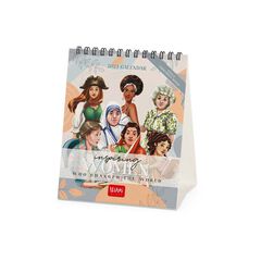 Calendari taula Legami 12X14 2024 Inspiring Women