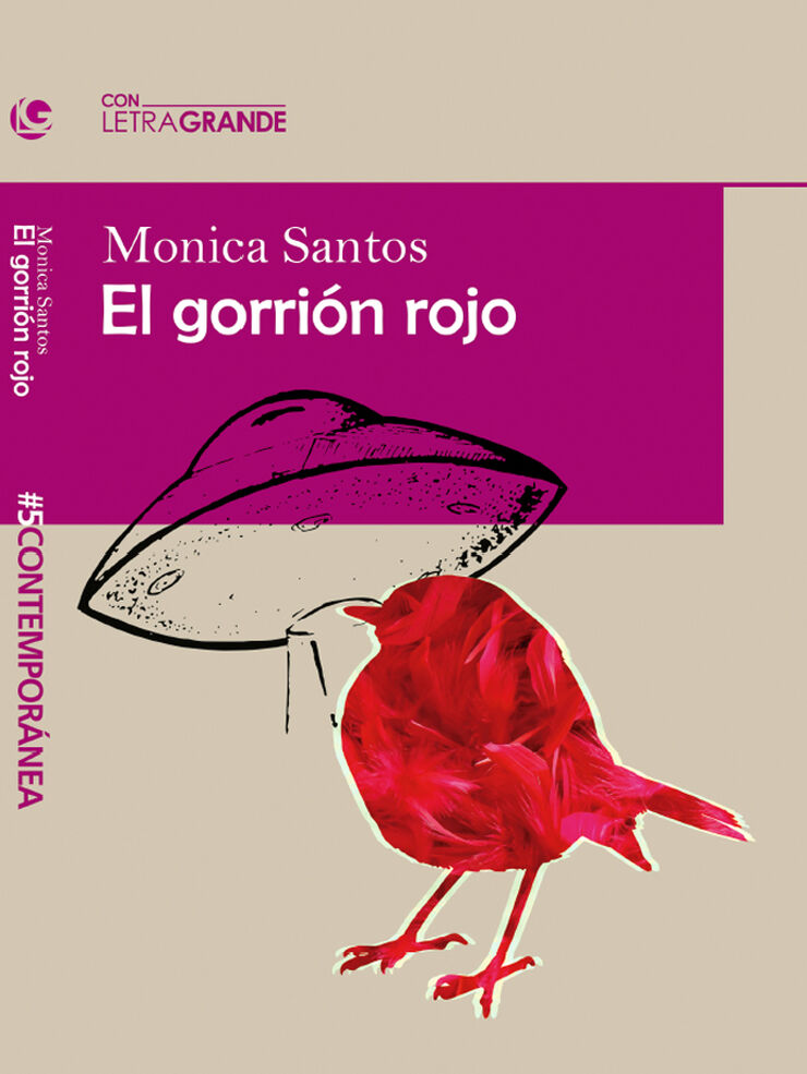 El gorrión rojo (Ediciones en letra grande)