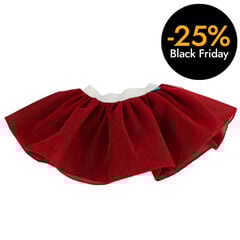 Tutú brillante rojo