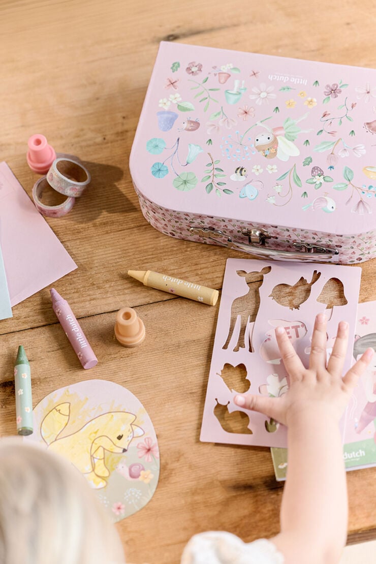 Maleta Creativa Rosa Fairy Garden