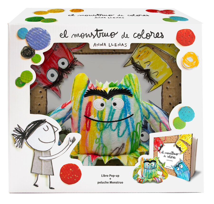 El Monstruo de Colores. Libro Pop-up + peluche Monstruo