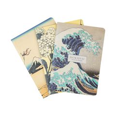 Pack 3 Cuadernos A6 Kokonote Hokusai