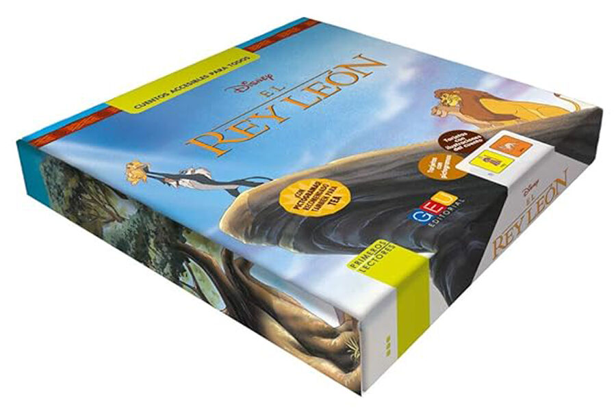 El rey Le&oacute;n. Cuento con pictogramas