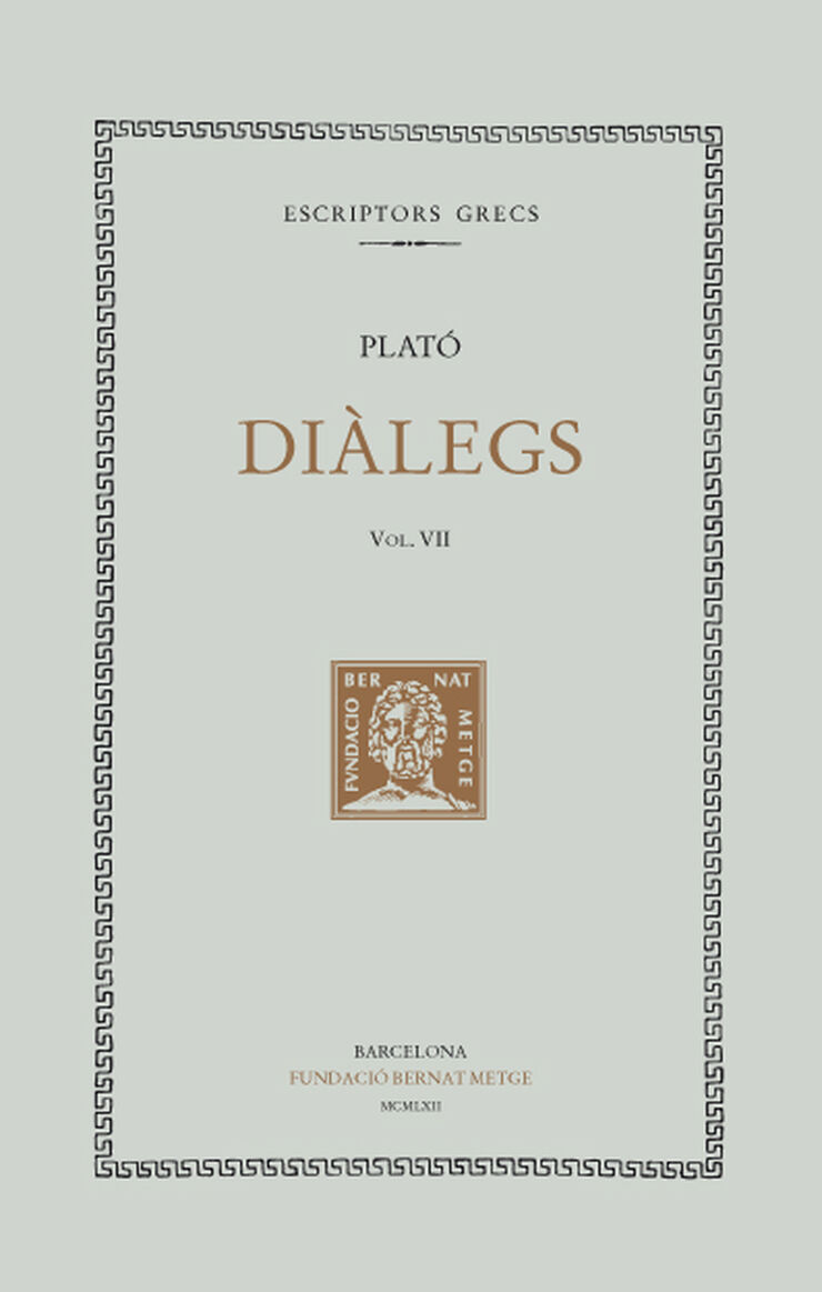 Diàlegs, vol. VII: Fedó