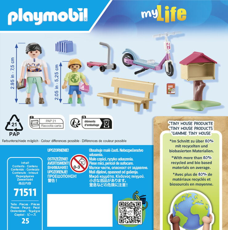 Playmobil City Intercanvi de Llibres 71511