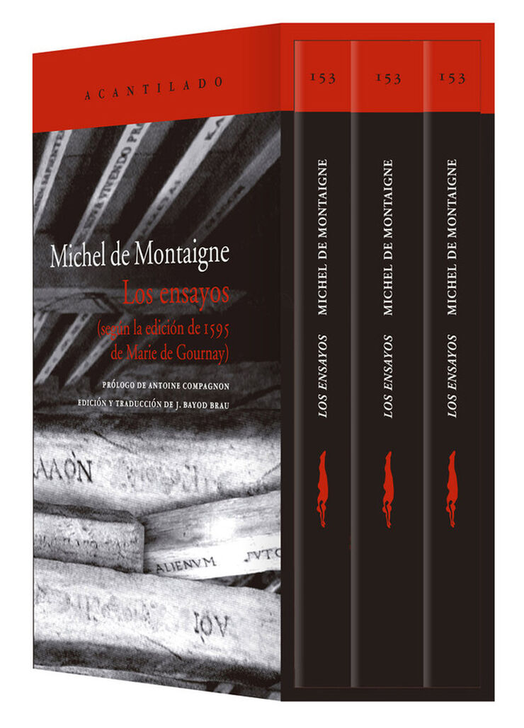 Estuche los ensayos de montaigne