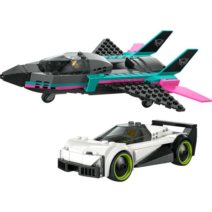 LEGO&reg; City Jet vs. Cotxe 60489
