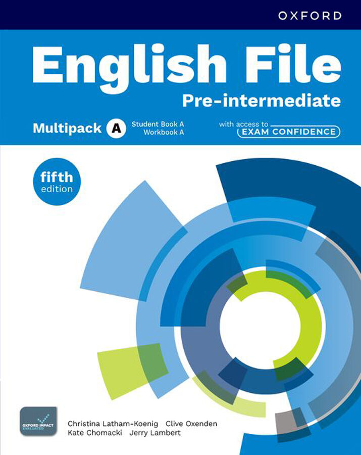 English File fifth edition Pre-Intermediate Student Book & Workbook with access to Exam Confidence multi-pack A