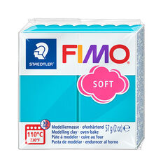 Pasta modelar FIMO Soft Turquesa 57 g