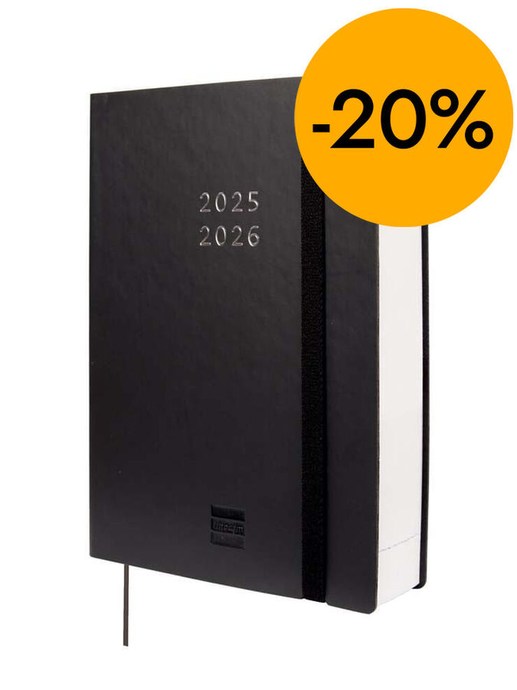 Agenda Finocam 18 mesos Mara Y4 dia/p&agrave;g mult 2025-26 negre