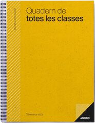 Quadern Notes les Classes Additio català verd
