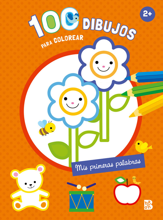 100 dibujos para colorear - mis primeras palabras