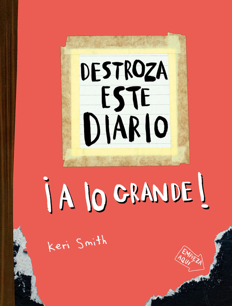 Destroza este diario. A lo grande - Naranja flúor