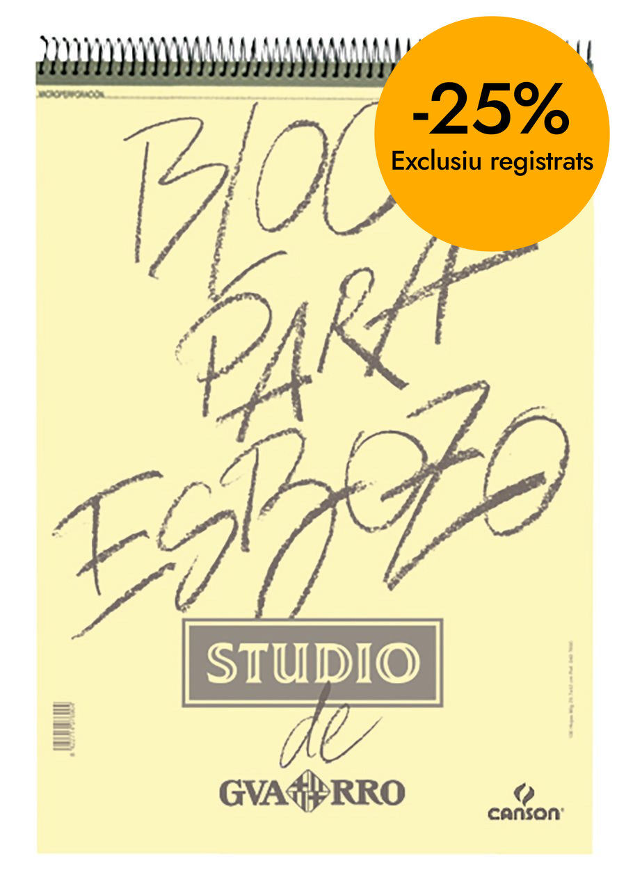 Bloc esbozo Canson A3 90g 100 hojas