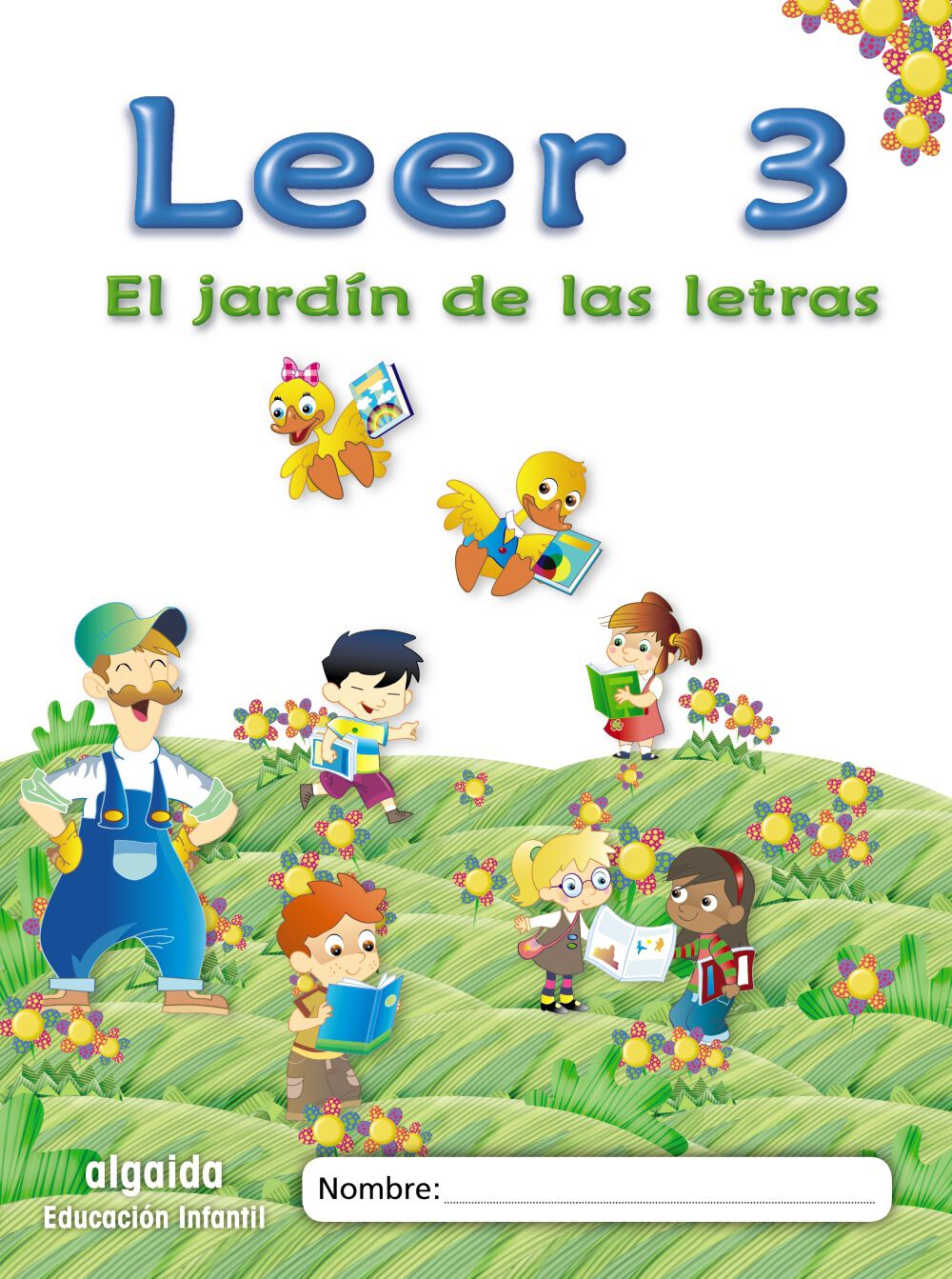 LEER 3 JARD&Iacute;N LETRAS INFANTIL Algaida Quaderns 9788498776065