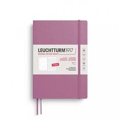 Agenda 18 meses Leuchtturm A5 sem/vista 2026 rosa