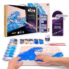 Oktoclay Pintar 3D creative set ''Big wave'' Kanawaga