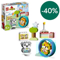 LEGO® DUPLO Mis Primeros Cachorrito y Gatito con Sonidos 10977