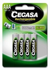 Piles recarregables Cegasa HR3 4u Piles recarregables Cegasa HR3 4u
