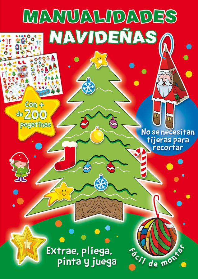Manualidades Navide&ntilde;as (200 pegatinas)