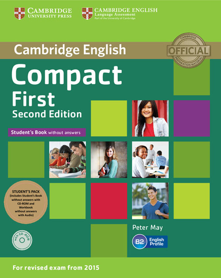 CUP Compact First 2E/SB+CDR+WB+audio Cambridge 9781107428485