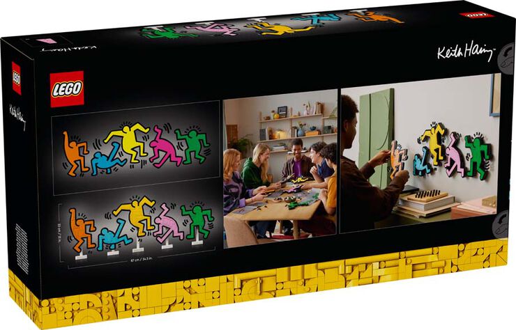 LEGO® ART Keith Haring: Figuras Danzantes 31216
