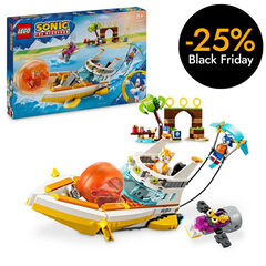 LEGO® Sonic Barco de Aventuras de Tails 76997