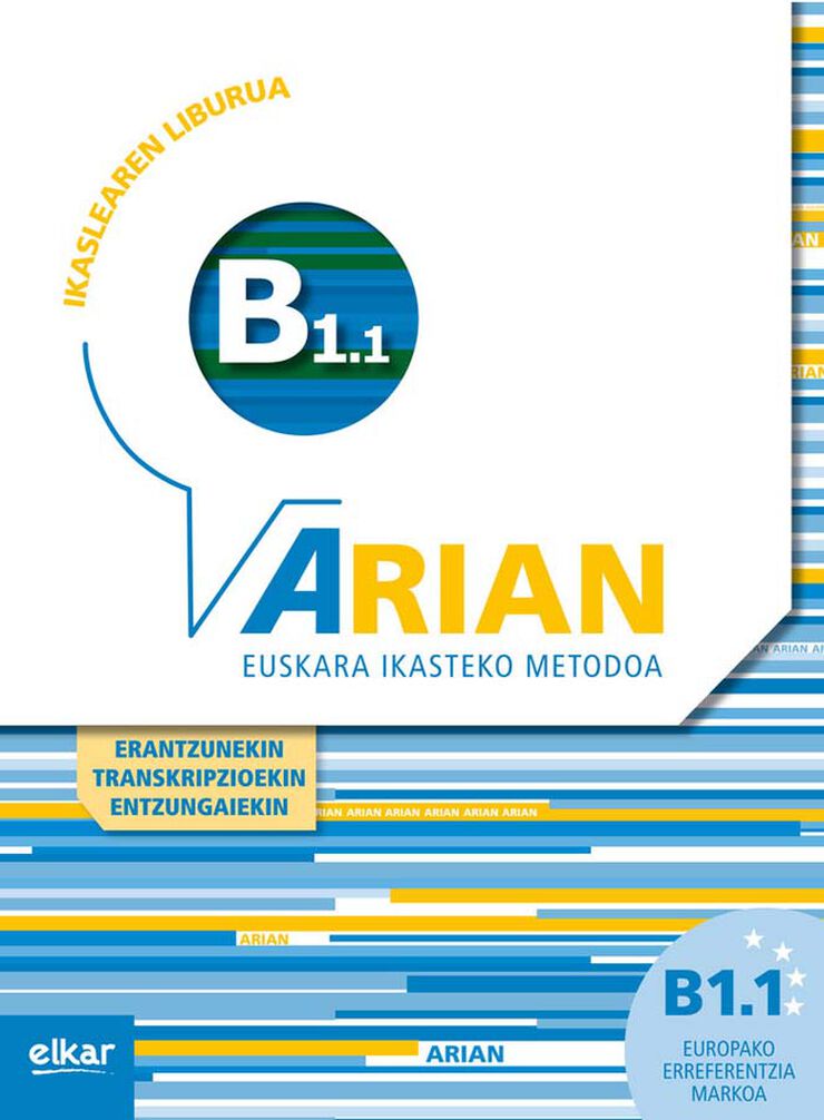 Arian B1.1 Ikaslearen liburua ( +CD audio )