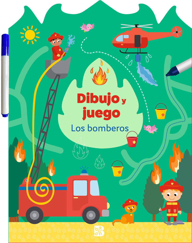 Dibujo y juego - Los bomberos