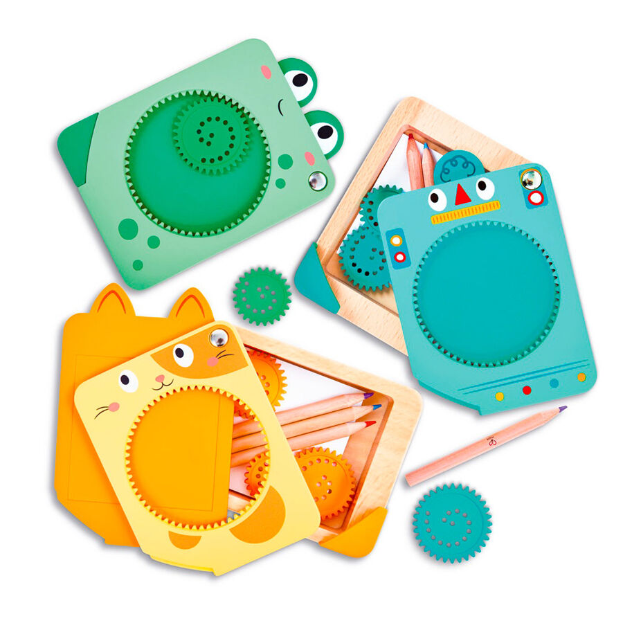 Hape Spin and Draw - juego de dibujo