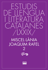 Miscel·lània Joaquim Rafel 2 Miscel·lània Joaquim Rafel 2