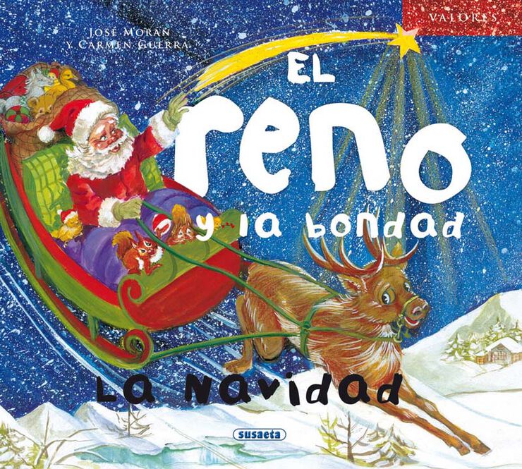 El reno y la bondad. La Navidad