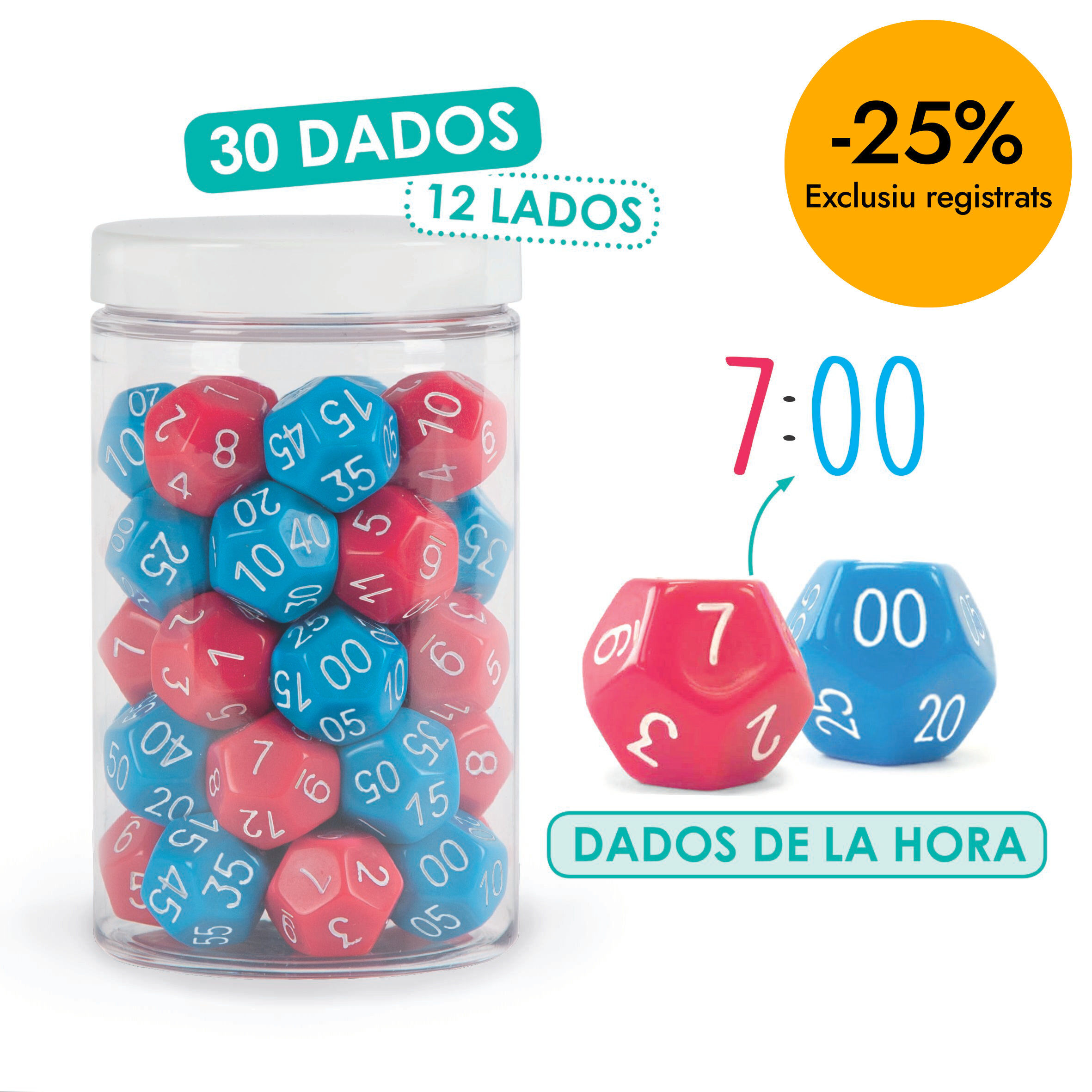 Dados de la hora Akros