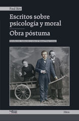 Escritos sobre psicología y moral - Obra póstuma